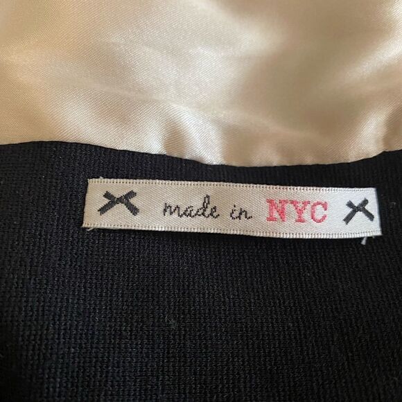 Yoana Baraschi Nautical Blue Blazer Jacket Sz 6 Vintage - Picture 7 of 7